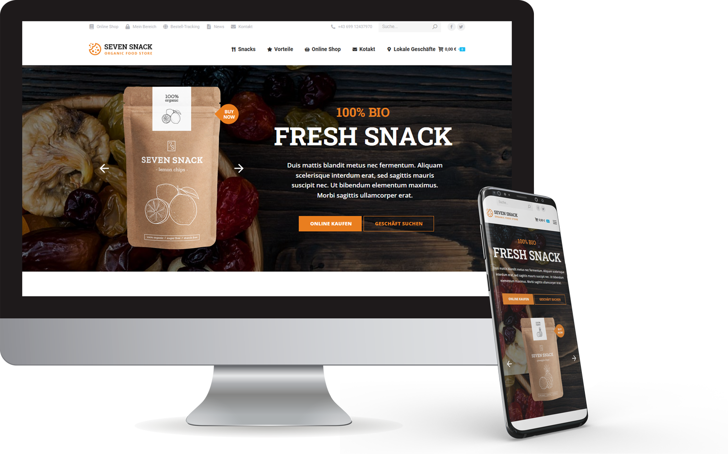 Homepage Vorlage Snack Homepage Vorlage Snack